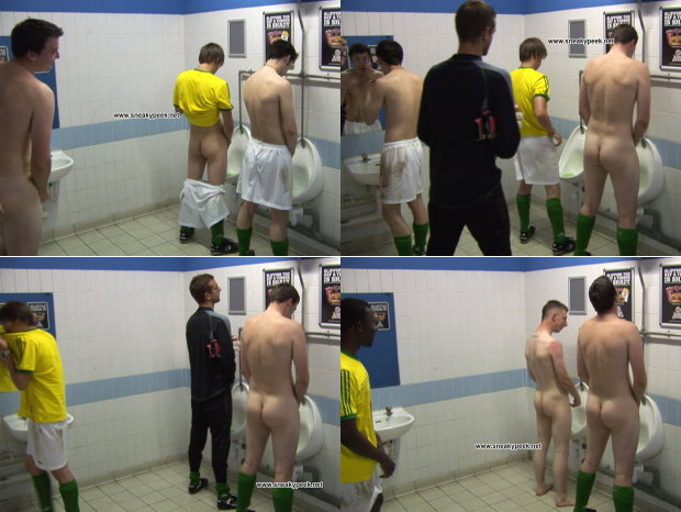 gay porn football team pissing