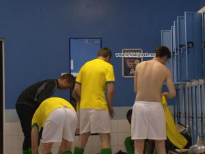 footballers locker room voyeur gallery