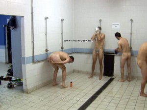 guys showering spy cam