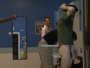 male changing room voyeur